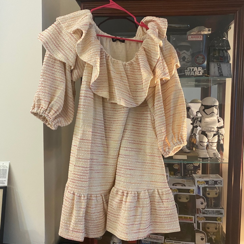 SOMETHING NAVY BEACH DRESS